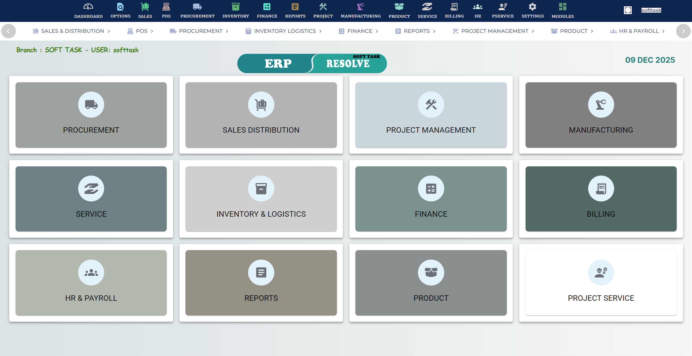 Softwares - SOFT TASK